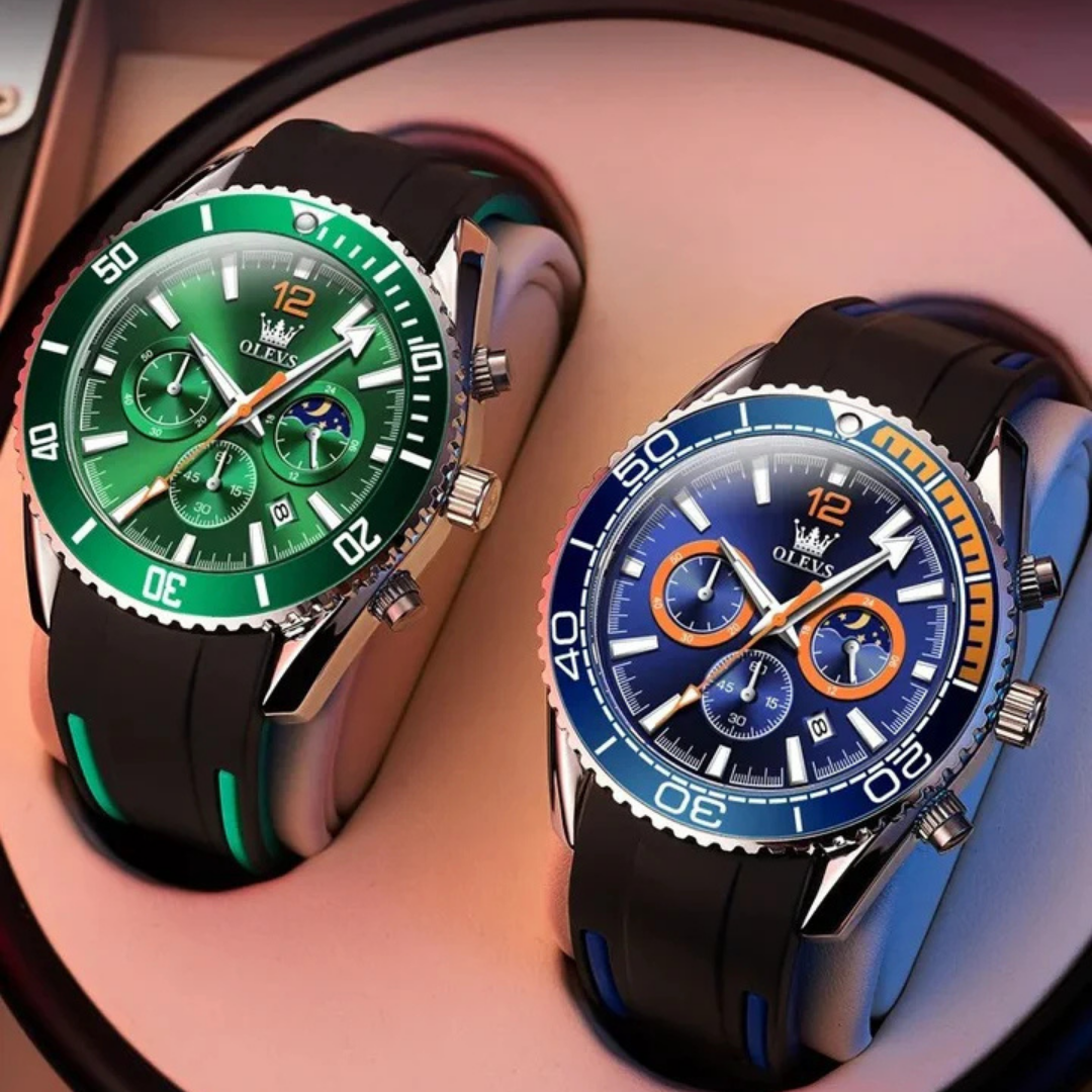 OLEVS - RELOJ DEPORTIVO PARA HOMBRE