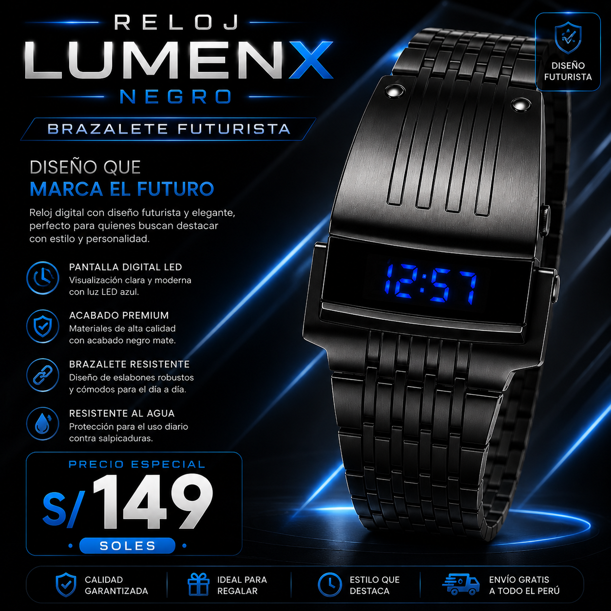 RELOJ LUMENX