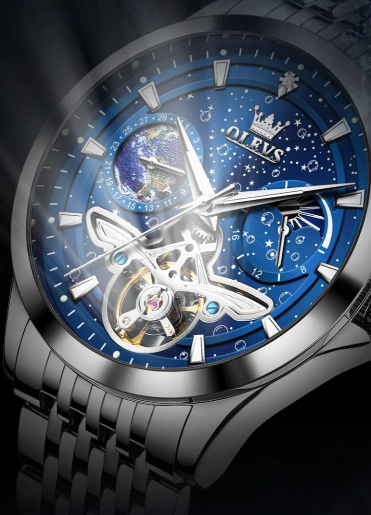 ⌚OLEVS - RELOJ AUTOMÁTICO ORIGINAL PARA HOMBRE⌚