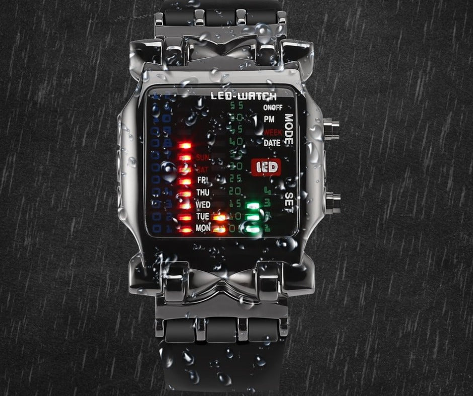 RELOJ BINARY: ESTILO DIGITAL QUE IMPONE PRESENCIA