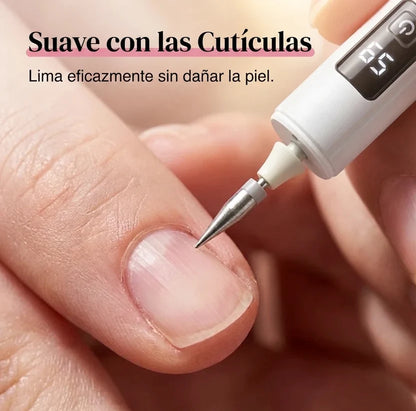 Pulidor Eléctrico Profesional para Uñas – Manicura Perfecta, Rápida y Fácil en Casa 💎
