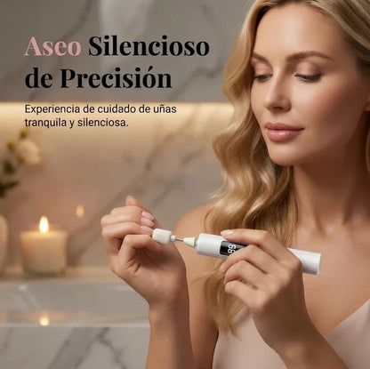 Pulidor Eléctrico Profesional para Uñas – Manicura Perfecta, Rápida y Fácil en Casa 💎