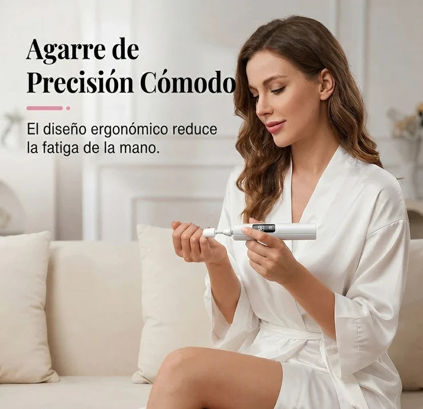 Pulidor Eléctrico Profesional para Uñas – Manicura Perfecta, Rápida y Fácil en Casa 💎