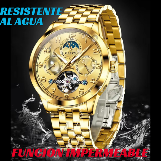 RELOJ AUTOMÁTICO OLEVS DE LUJO PARA HOMBRES