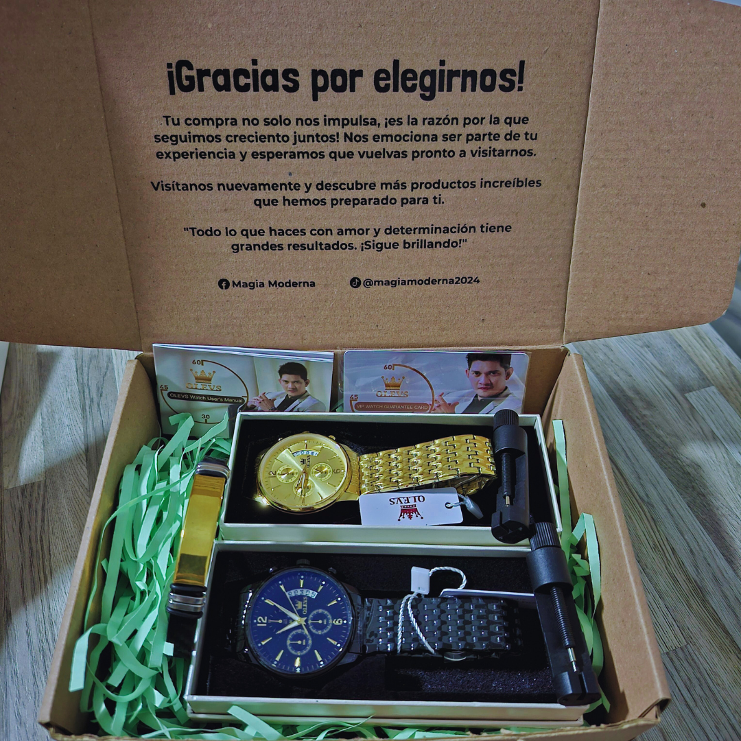 RELOJ OLEVS ORIGINAL HADES
