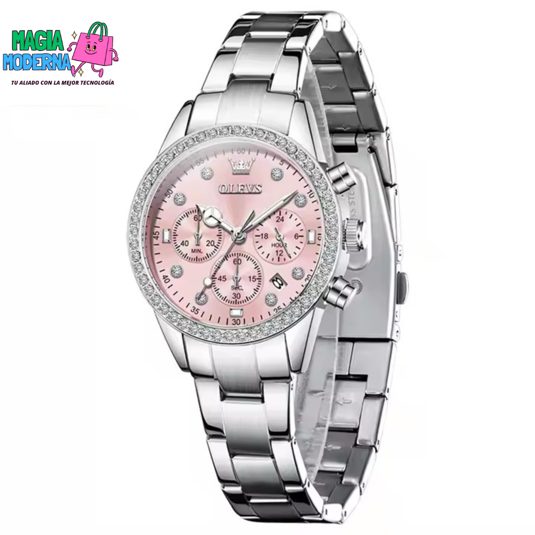 RELOJ DE DAMA - DISEÑO EXCLUSIVO DE LUJO