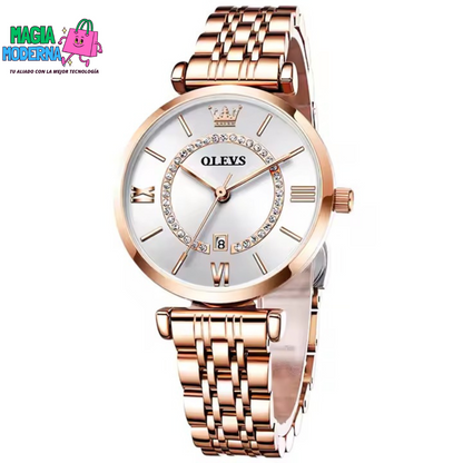 RELOJ OLEVS EXCLUSIVO PARA DAMAS, ESTILO ÚNICO