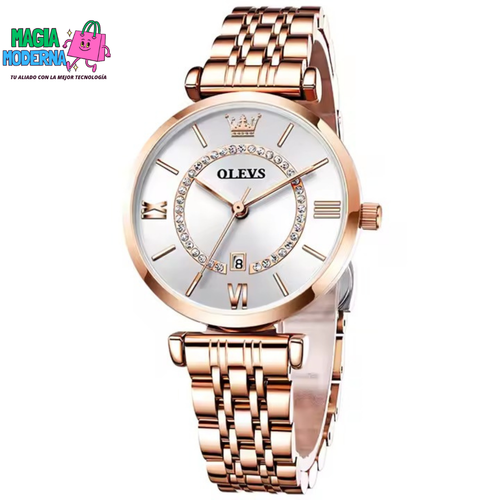 RELOJ OLEVS EXCLUSIVO PARA DAMAS, ESTILO ÚNICO