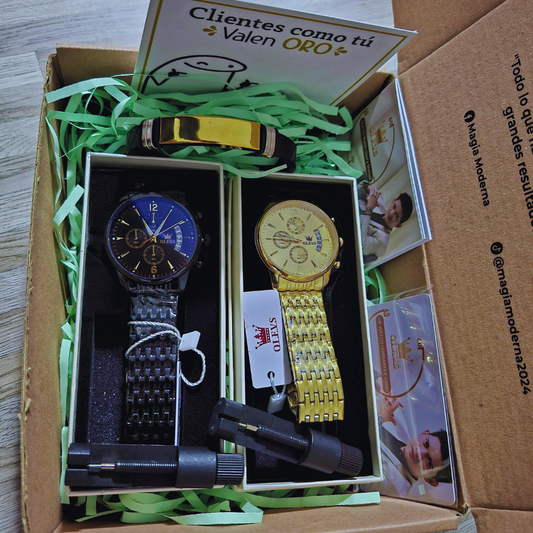 RELOJ OLEVS ORIGINAL HADES