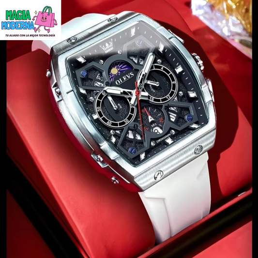RELOJ ORIGINAL OLEVS URANUS CUADRADO
