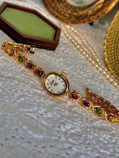 RELOJ JOYA VINTAGE QUE ILUMINA CADA LOOK