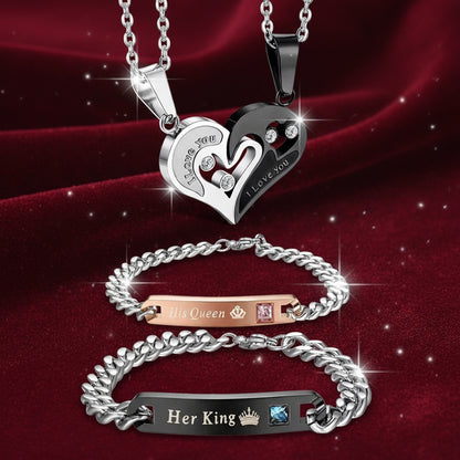CORAZON DE AMOR + PULSERAS