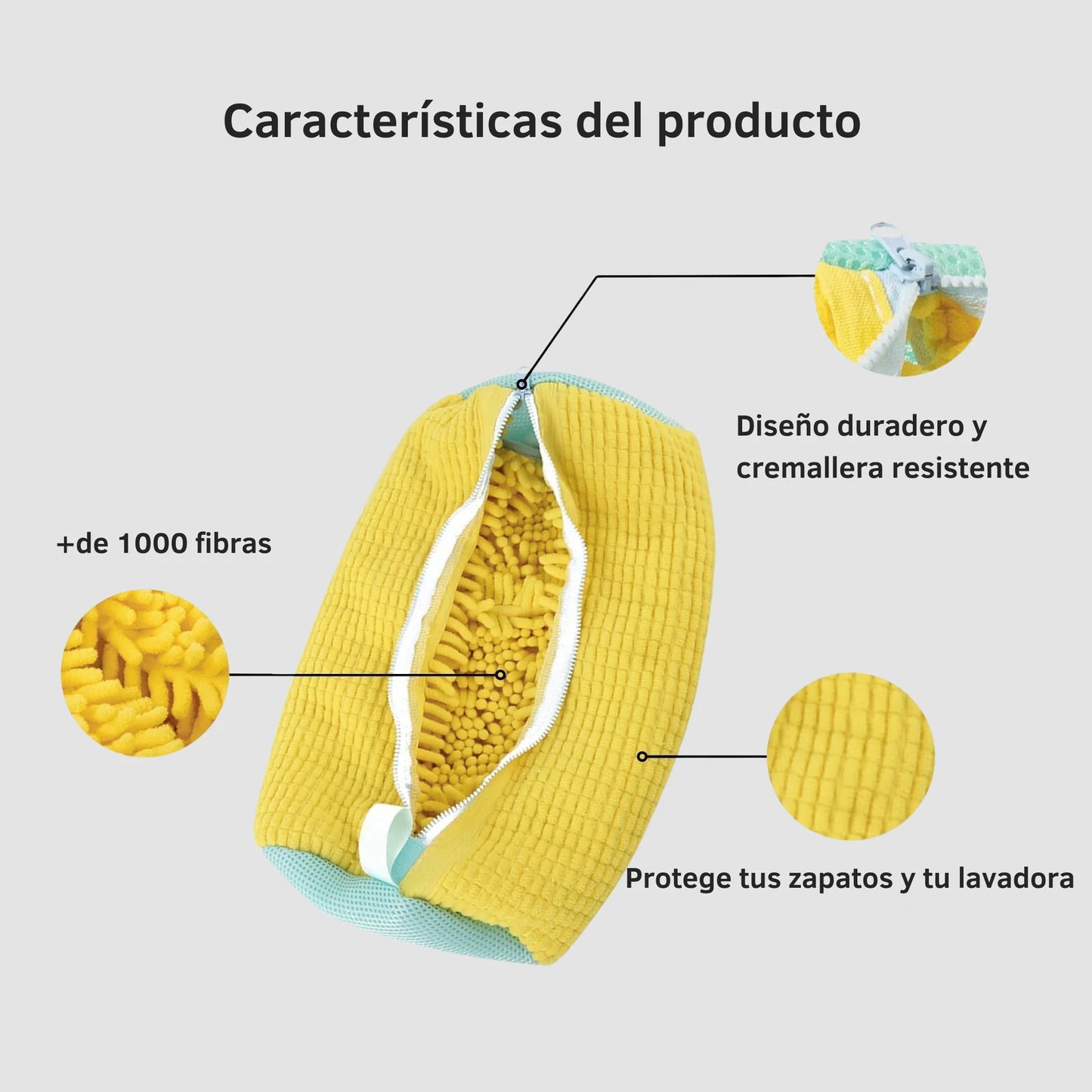 SHOEGUARD™ La Funda Protectora Que Te Permite Lavar Tus Zapatos En La Lavadora Sin Complicaciones.