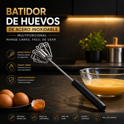 BATIDOR TURBO DE ACERO INOXIDABLE MULTIFUNCIONAL