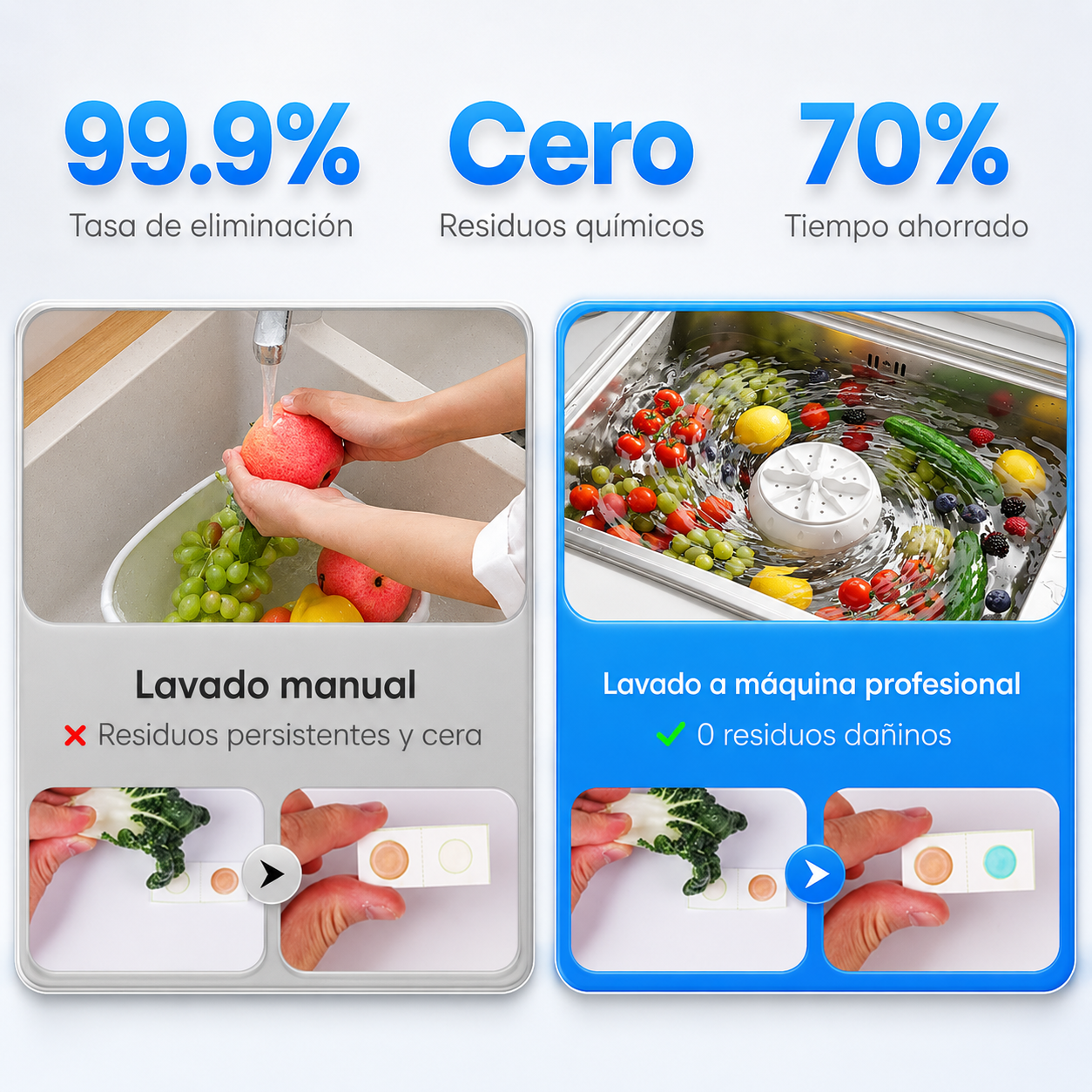 PURIFICADOR DE FRUTAS Y VERDURAS