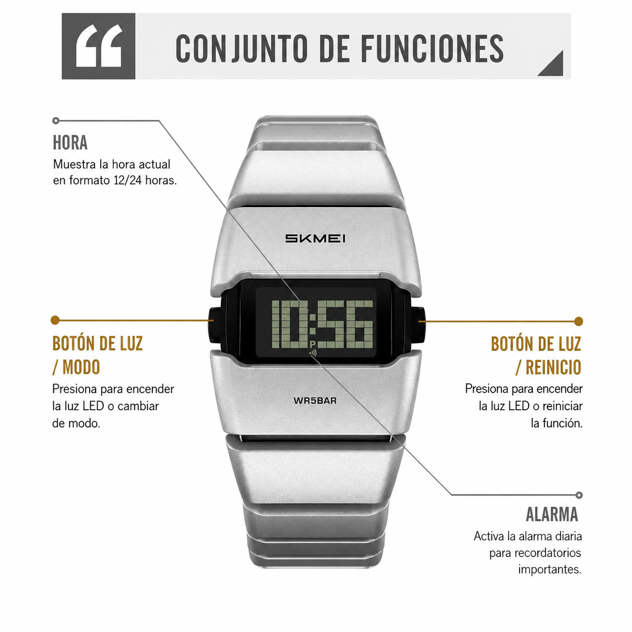 RELOJ DEPORTIVO DIGITAL SKMEI – FUERZA, PRECISIÓN Y RESISTENCIA