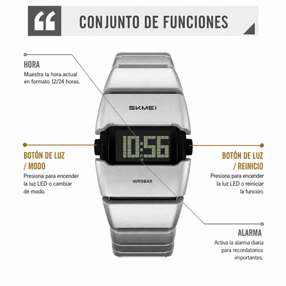 RELOJ DEPORTIVO DIGITAL SKMEI – FUERZA, PRECISIÓN Y RESISTENCIA