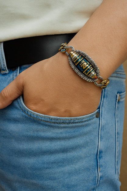 BRAZALETE DZI DEL TIBET - Amuleto Con Poder Ancestral