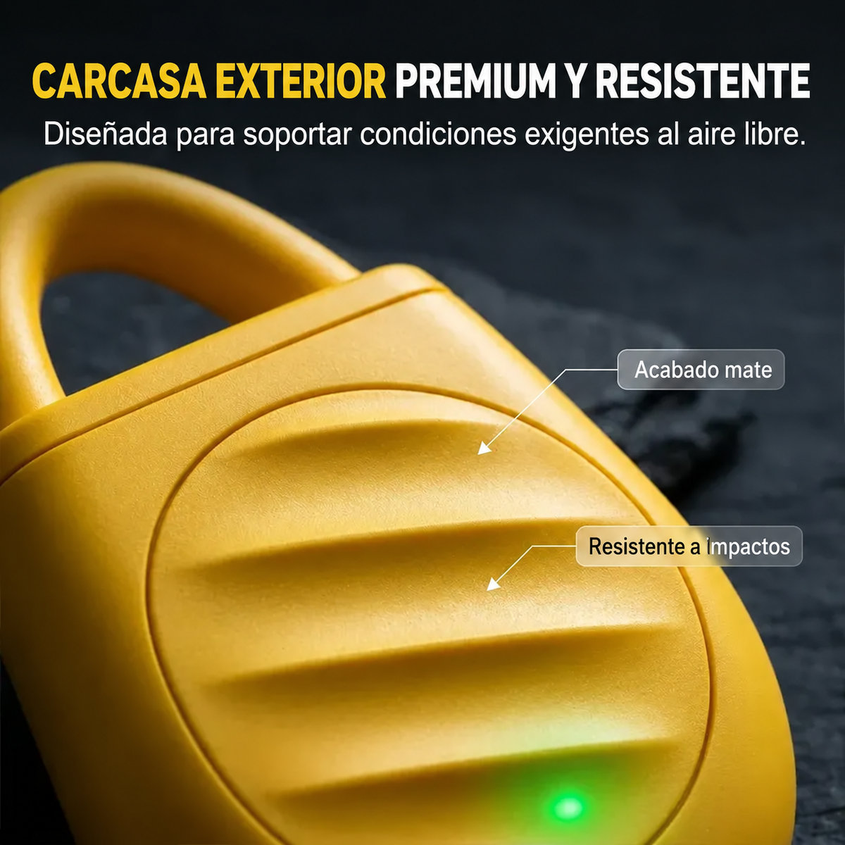 Llavero repelente ultrasónico portátil para aves