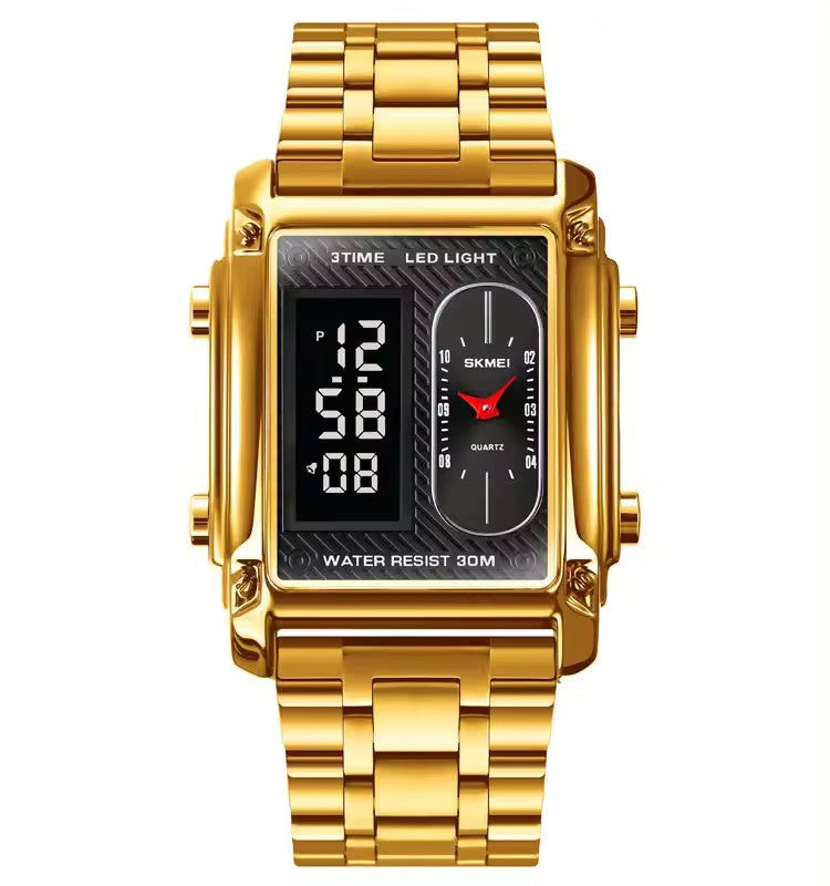 RELOJ SKMEI DUAL — FUTURISMO DIGITAL QUE IMPONE PRESENCIA