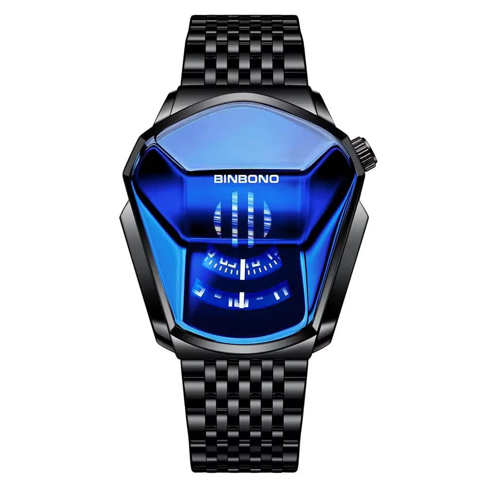 RELOJ BINBOND DIAMANTE — Diseño Futurista Que Impone Presencia