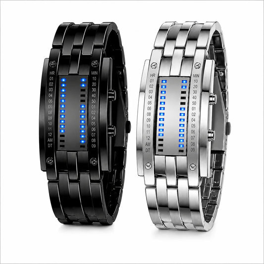 RELOJ BINARIO FUTURISTA