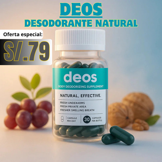 DEOS - DESODORANTE NATURAL