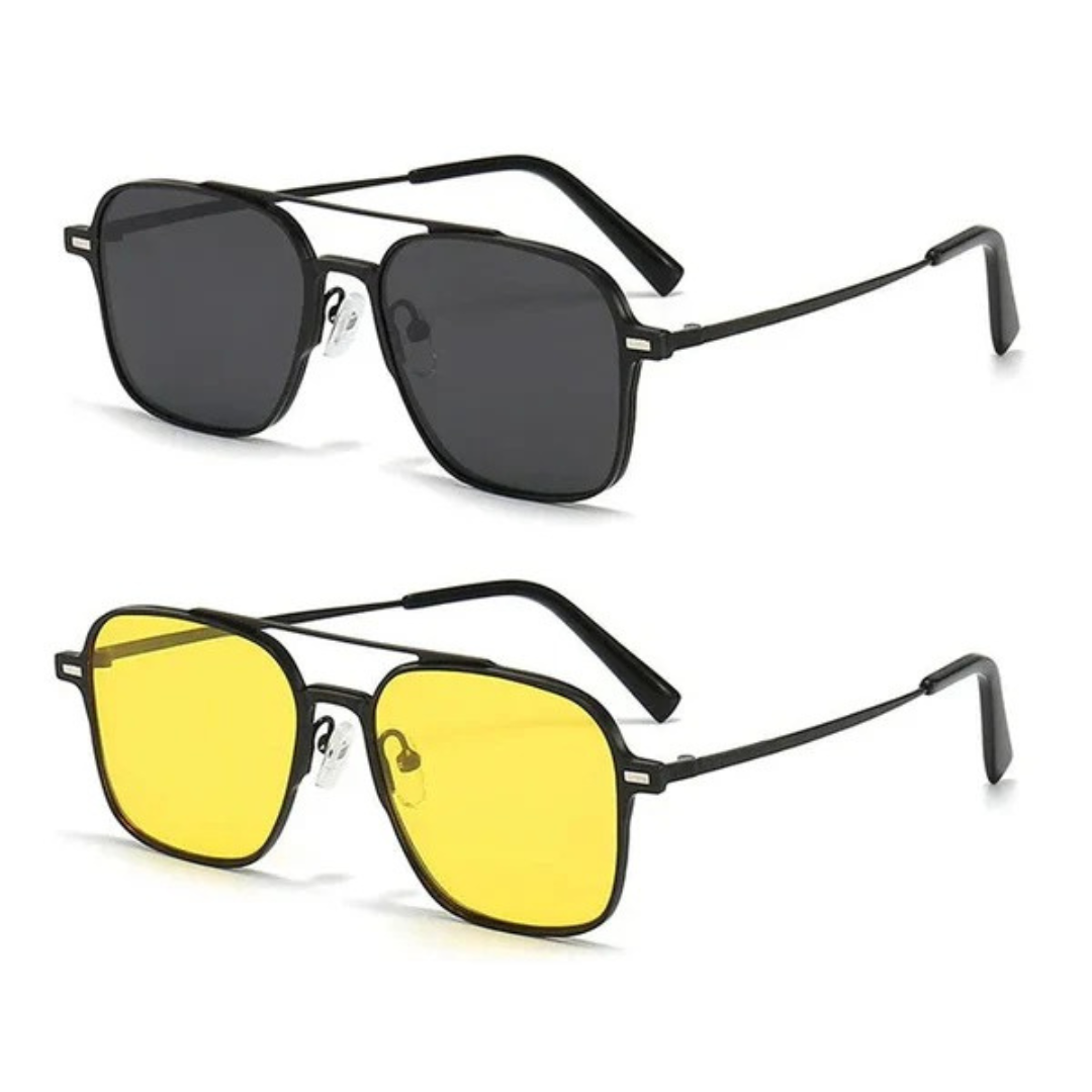 GAFAS DE SOL POLARIZADAS MAGNETICAS 3 EN 1 - UNISEX
