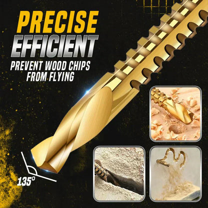 TITANDRILL PRO™ ⚙️ 6 Brocas En 1 Para Perforar, Ampliar  Con Precisión.