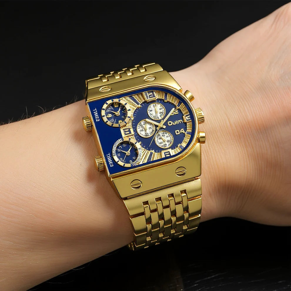 RELOJ OULM DORADO – EL RELOJ QUE TODOS TE PREGUNTARÁN