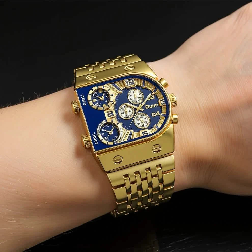 RELOJ OULM DORADO – EL RELOJ QUE TODOS TE PREGUNTARÁN
