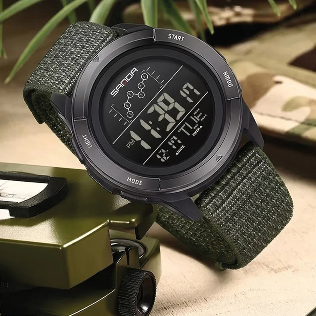 RELOJ TÁCTICO SANDA – PARA HOMBRES QUE NO PASAN DESAPERCIBIDOS