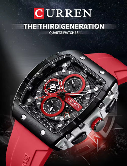 ¡Descubre el Reloj de Cuarzo para Hombre CURREN!