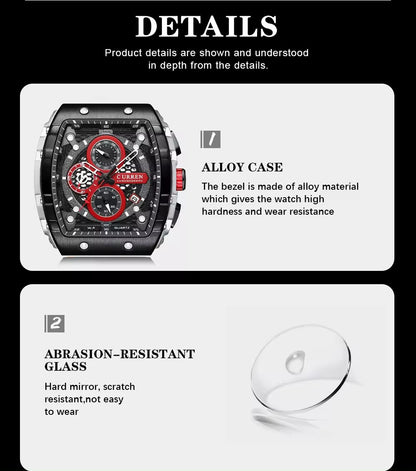 ¡Descubre el Reloj de Cuarzo para Hombre CURREN!