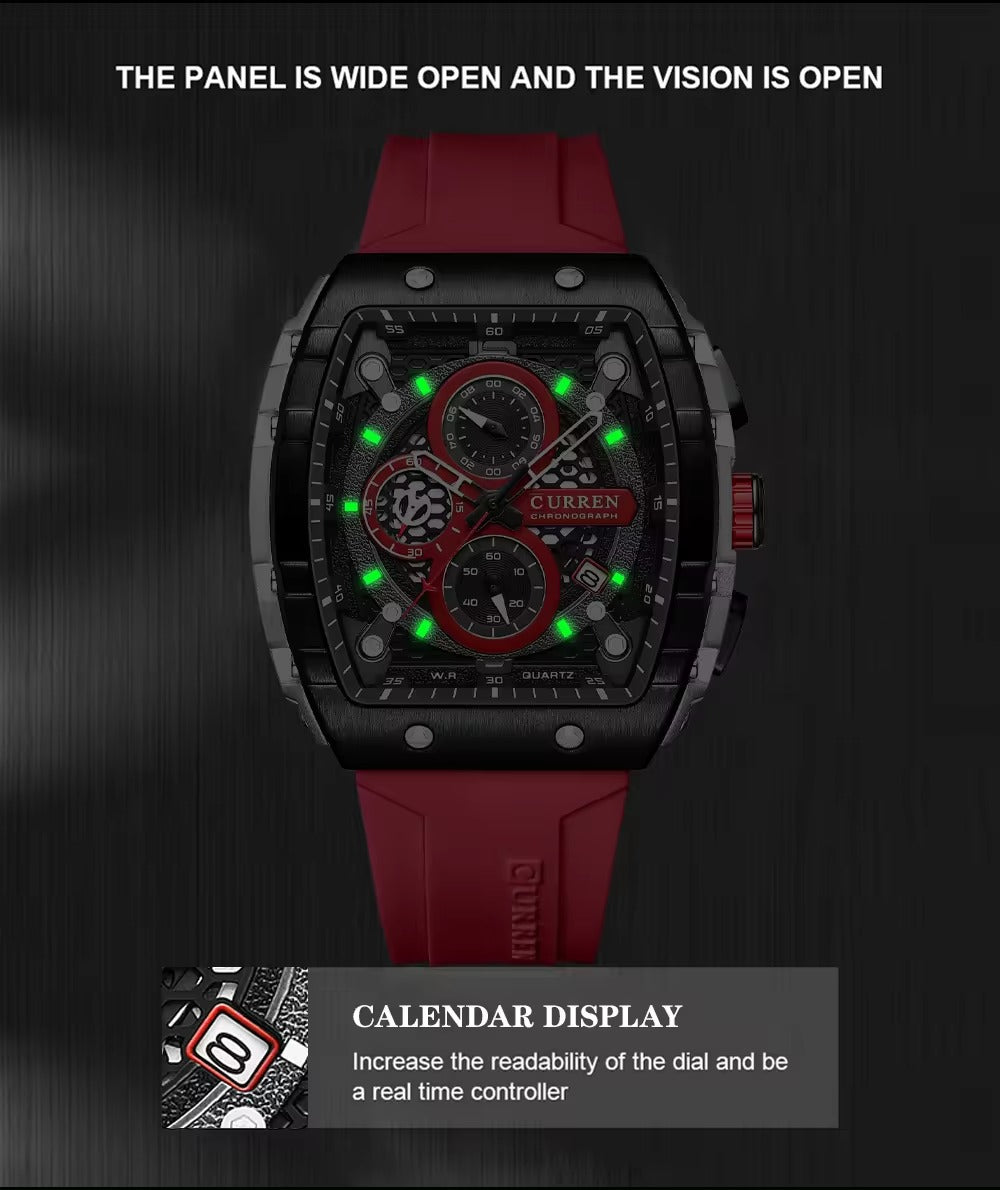 ¡Descubre el Reloj de Cuarzo para Hombre CURREN!
