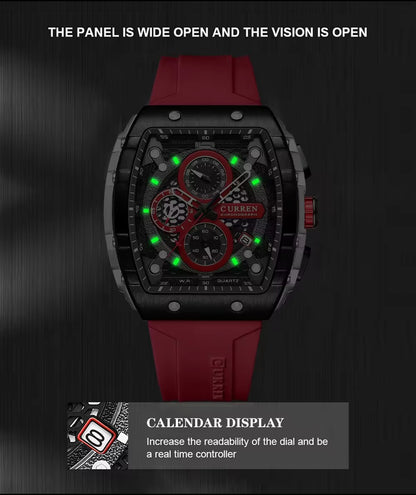 ¡Descubre el Reloj de Cuarzo para Hombre CURREN!