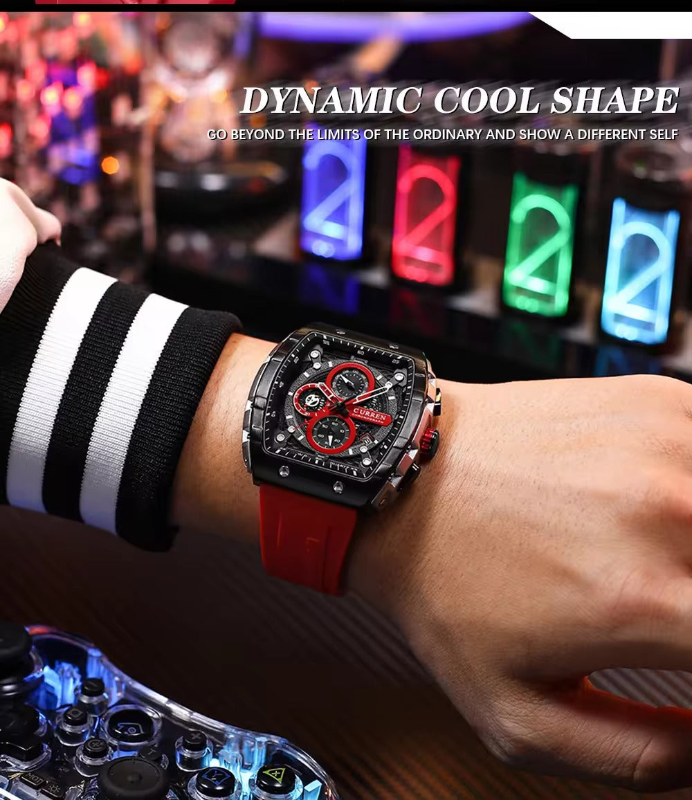 ¡Descubre el Reloj de Cuarzo para Hombre CURREN!