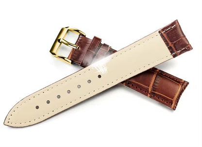 RELOJ DE CUERO GENUINO CASUAL PARA MUJER⌚