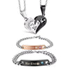 CORAZON DE AMOR + PULSERA INOXIDABLE