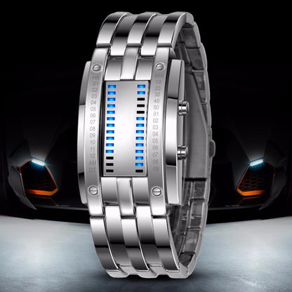 RELOJ BINARIO FUTURISTA