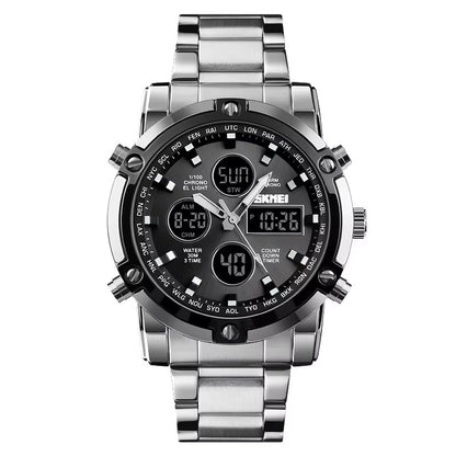 RELOJ MILITAR TÁCTICO – DOBLE PANTALLA QUE IMPONE PRESENCIA