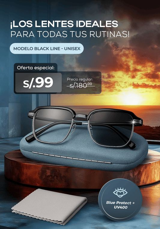 UNISEX - LENTES BLACK LINE FOTOCROMATICO