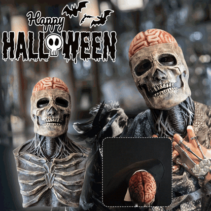 MÁSCARA DE CALAVERA REALISTA HALLOWEEN