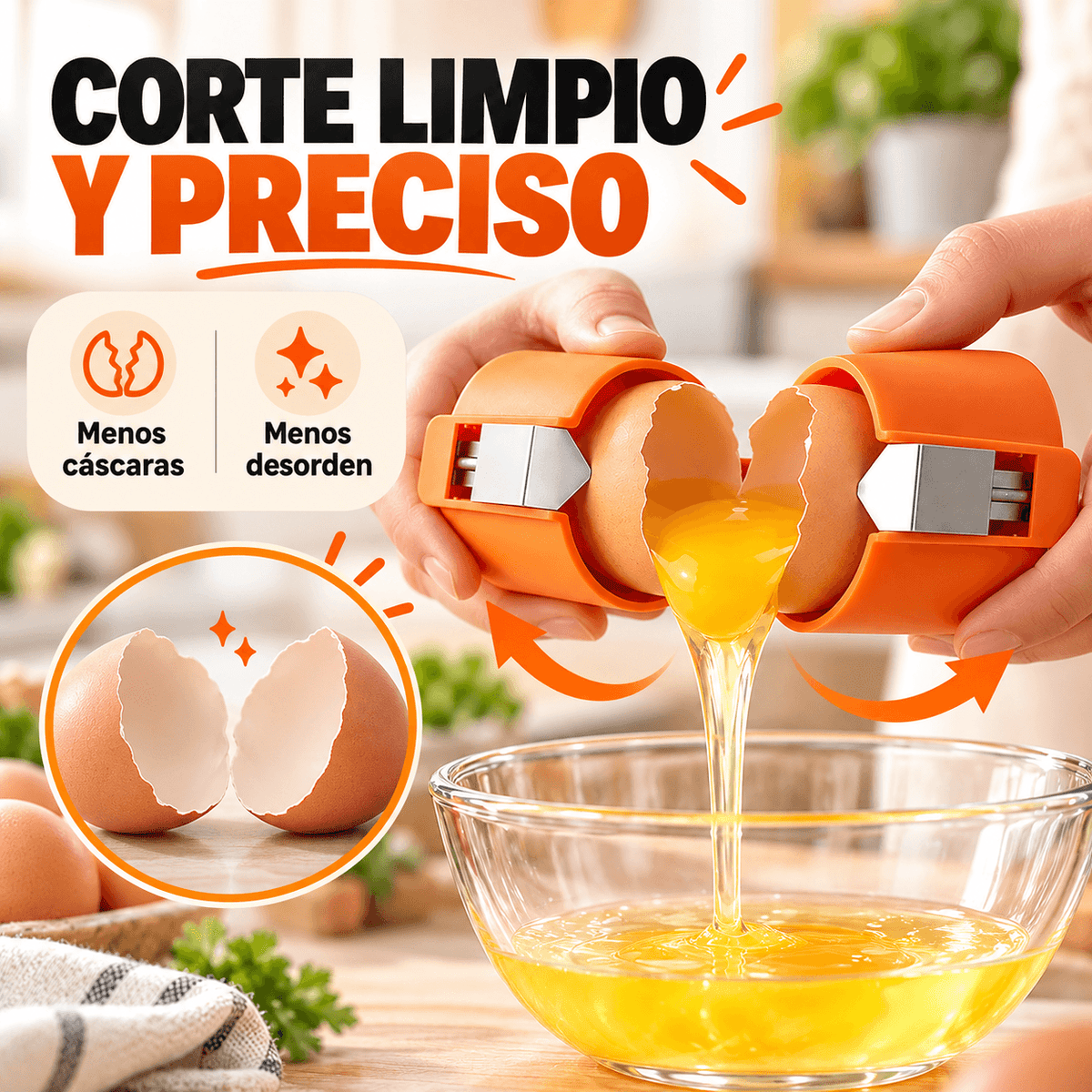 🔥 ABRELATAS PARA HUEVOS 2+1 GRATIS 🥚