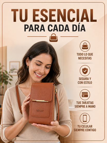 Bolso Bandolera para Mujer con Pantalla Táctil