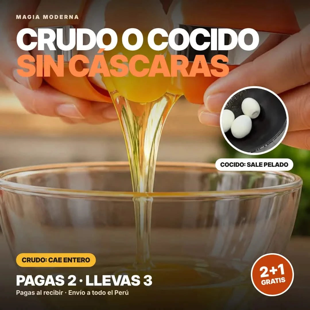 Abridor de Huevos 2 en 1 – Crudo y Cocido | 2+1 GRATIS