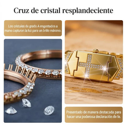 RELOJ CRUZ Y FE