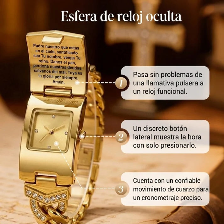 RELOJ CRUZ Y FE
