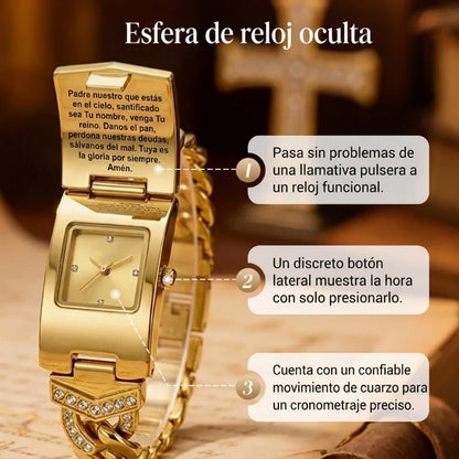 RELOJ CRUZ Y FE