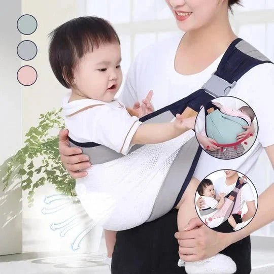 BABYHUG™ El Portabebés Que Mantiene A Tu Bebé Cerquita Y Tus Manos Libres
